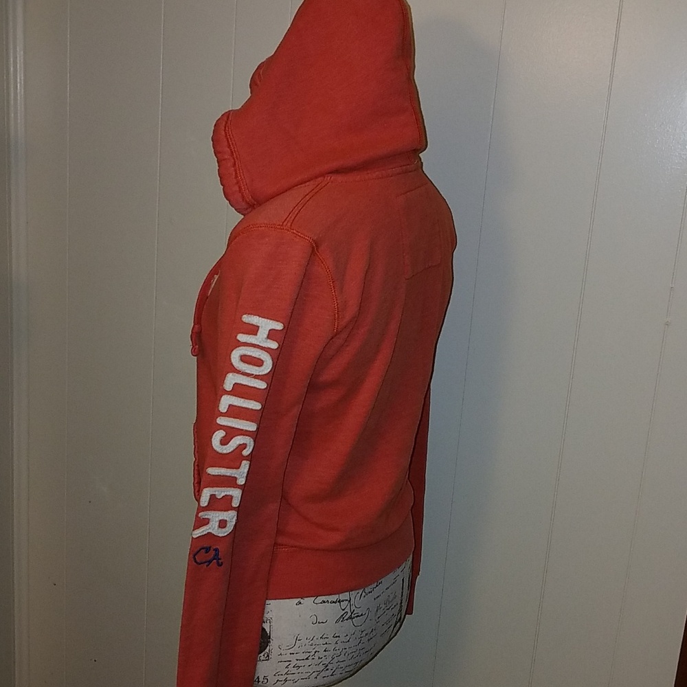 Hollister Logo Zip Hoodie